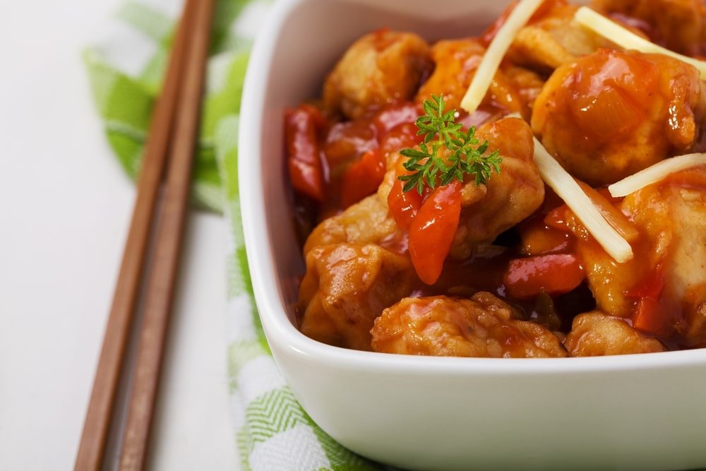 Baked Sweet and Sour Chicken