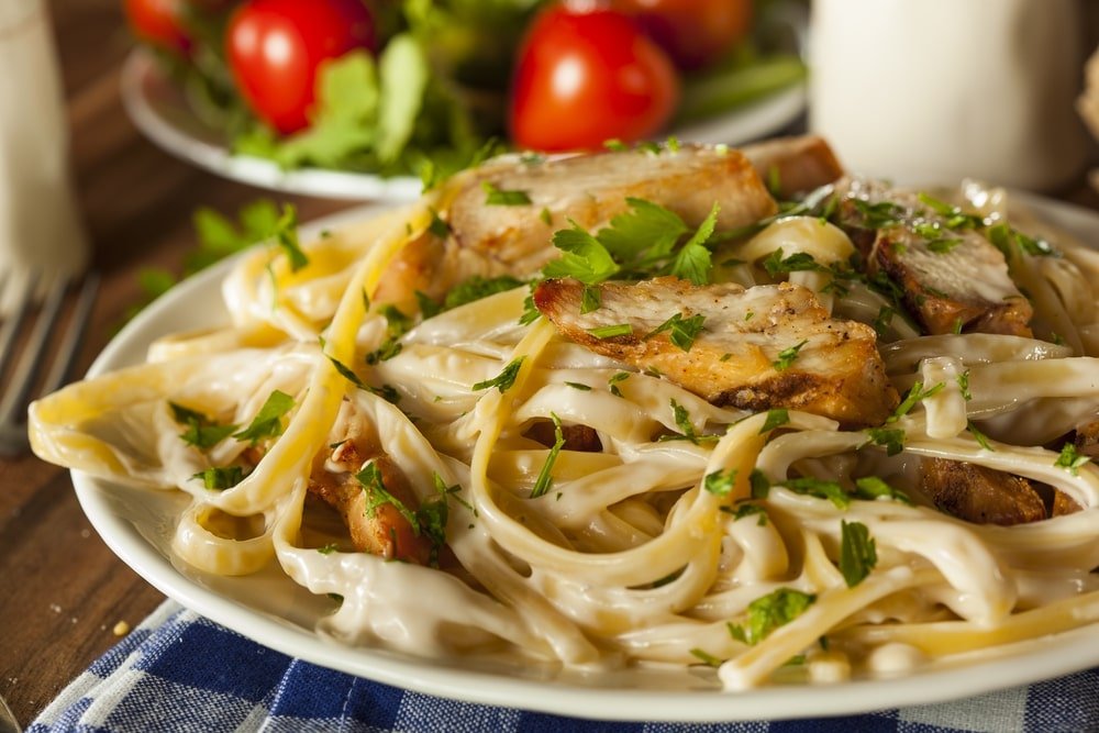 Chicken Alfredo Fettuccine