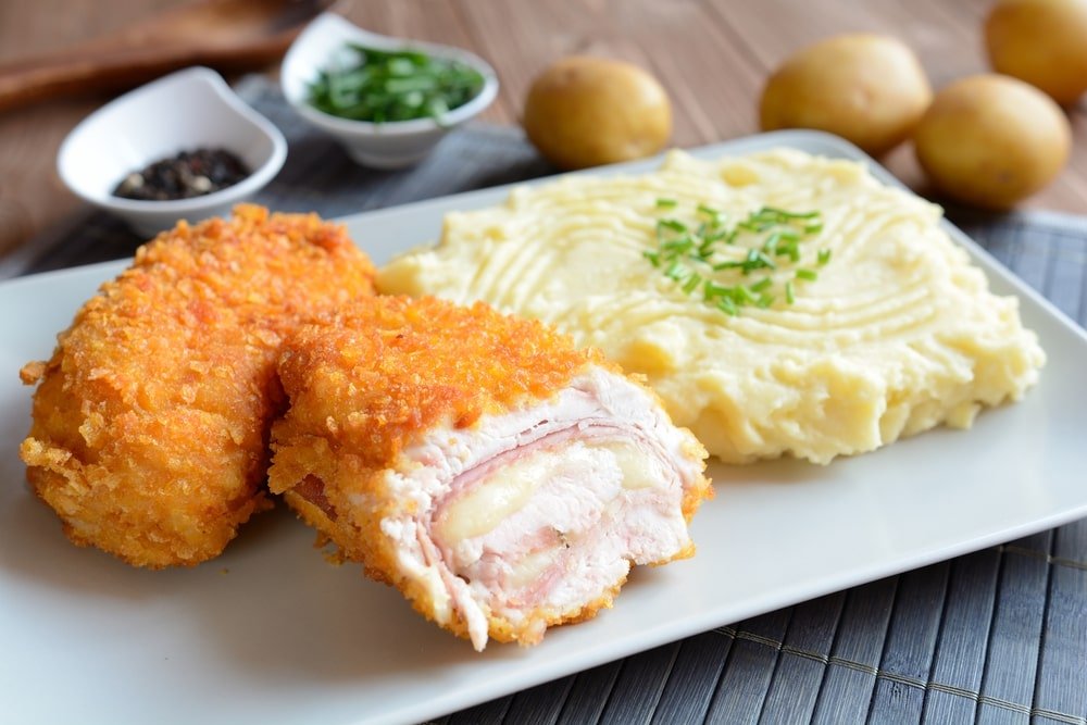 Chicken Cordon Bleu Fried