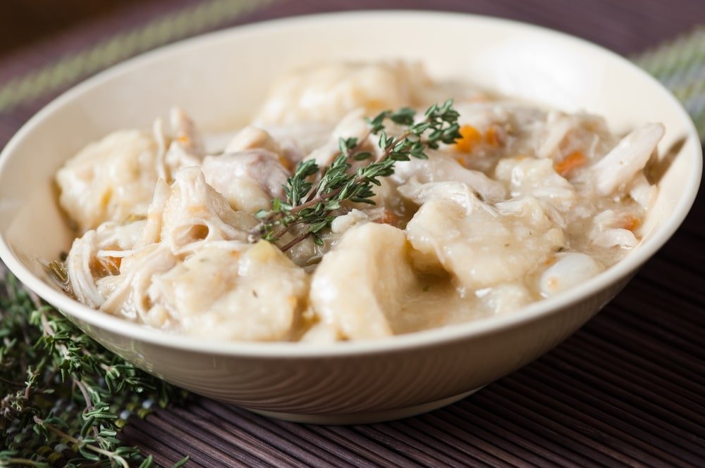 Old Fashioned Chicken and Dumplings