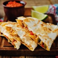 quesadillas chicken and cheese