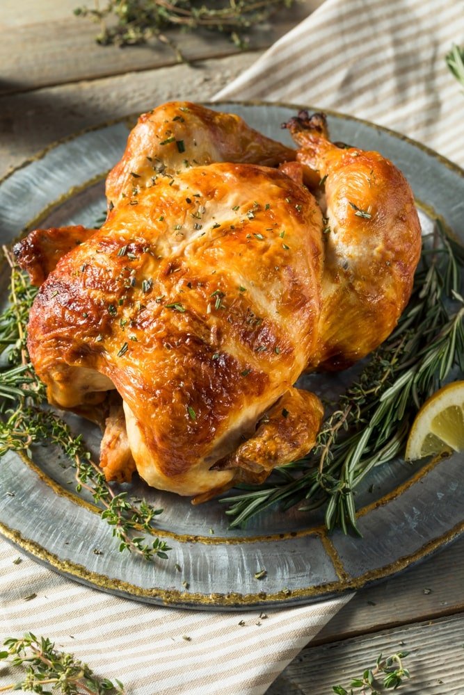 Easy Rotisserie Chicken