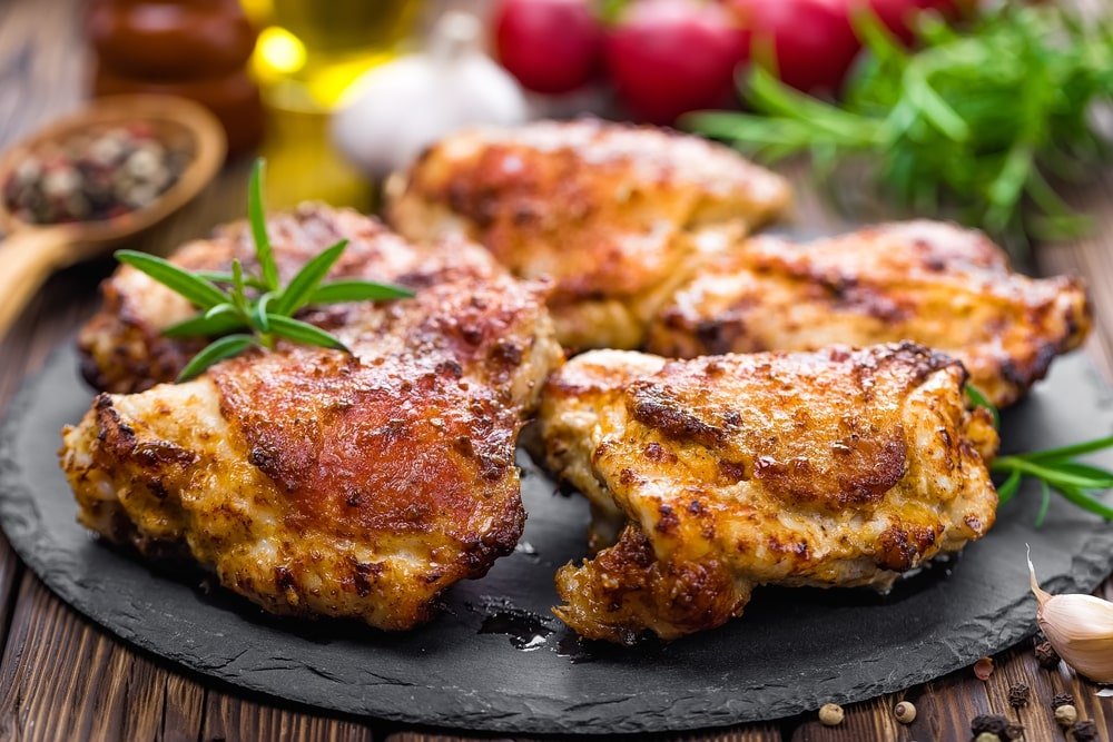 Grilled Chicken Thighs