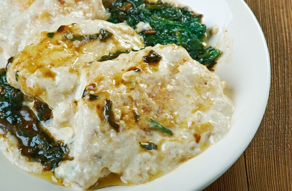 Healthy Chicken Florentine