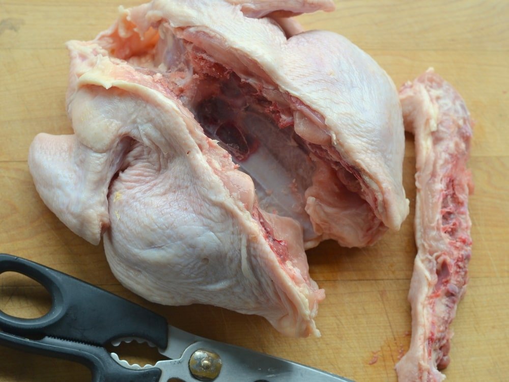 Spatchcock Chicken Bone Removed