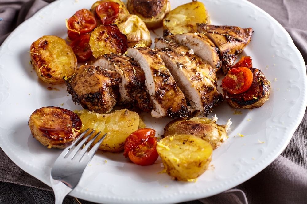 Balsamic Chicken with Potatoes