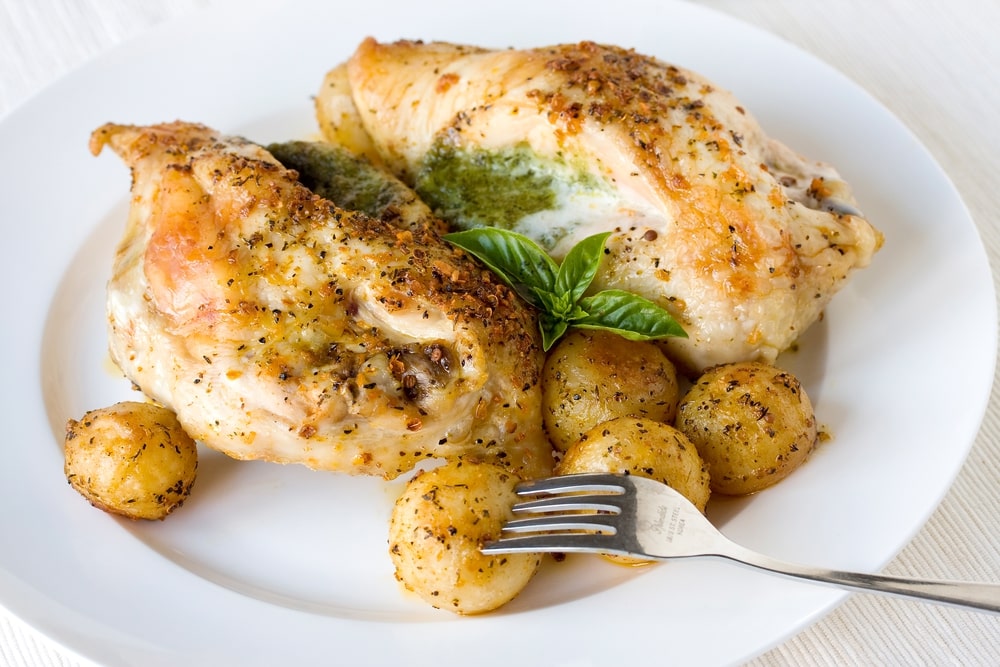 baked pesto chicken