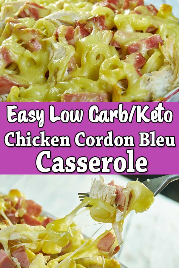 chicken cordon bleu casserole recipe