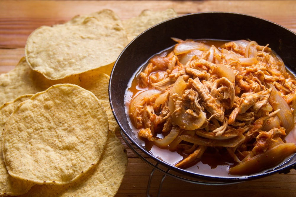  tinga de pollo