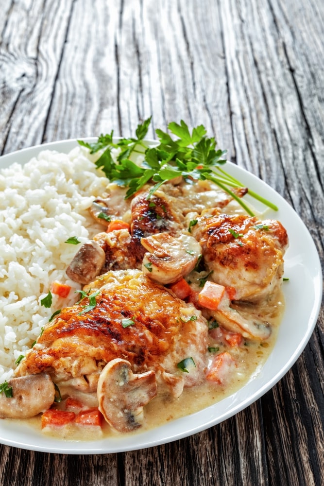 fricassee chicken