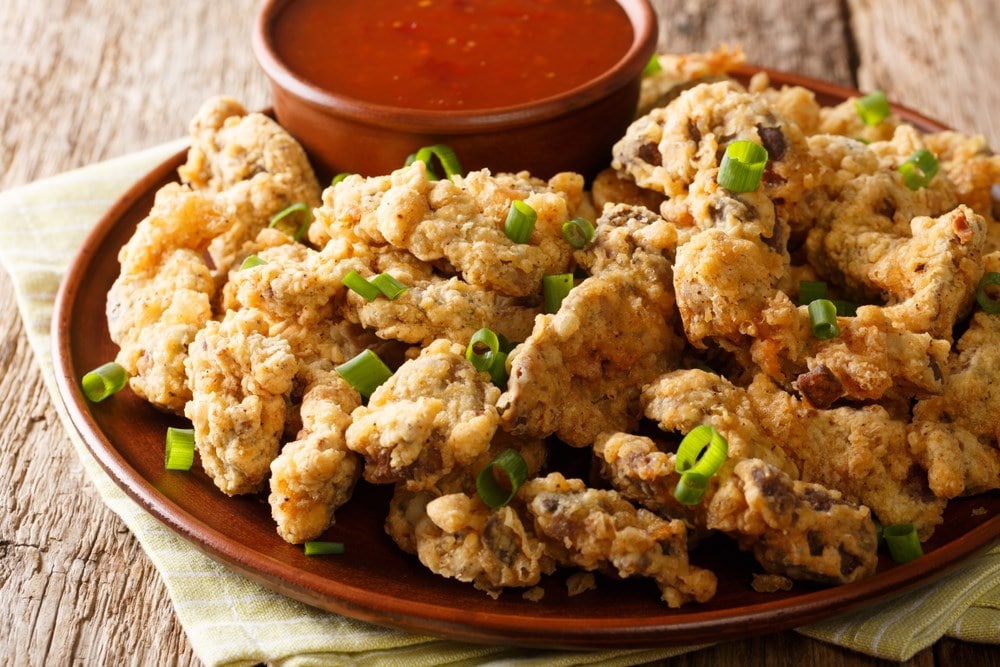 Chicken Gizzard Healthy Chicken Gizzard Stew + Fried Chicken Gizzard