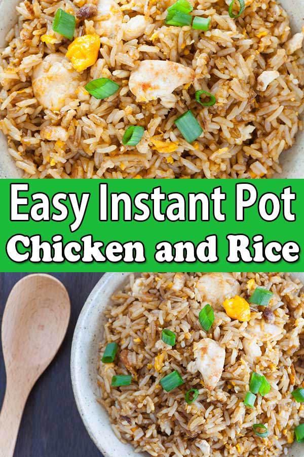 Instant Pot Chicken and Rice recipe