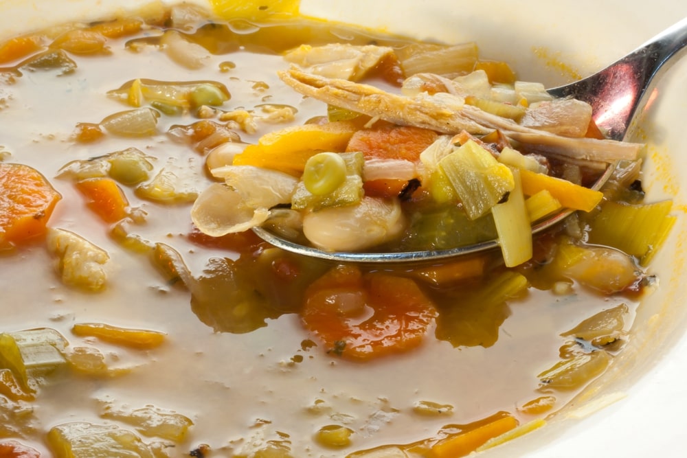 slow cooker chicken vegetable soup