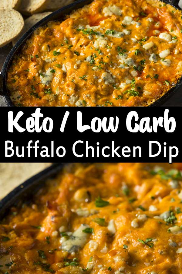 Keto Low Carb Buffalo Chicken Dip