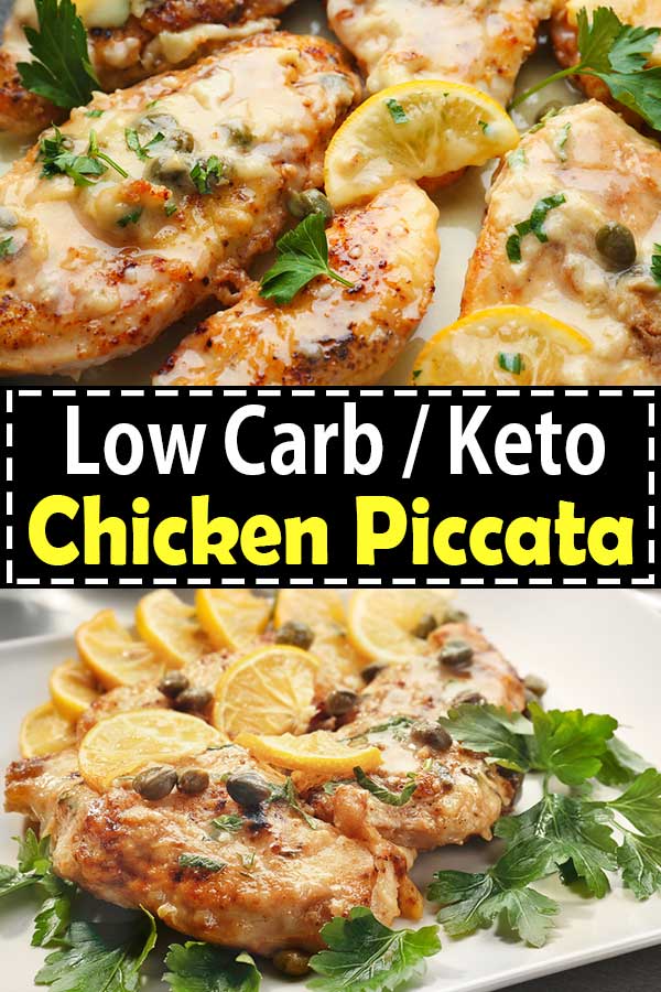 Low Carb Keto Chicken Piccata