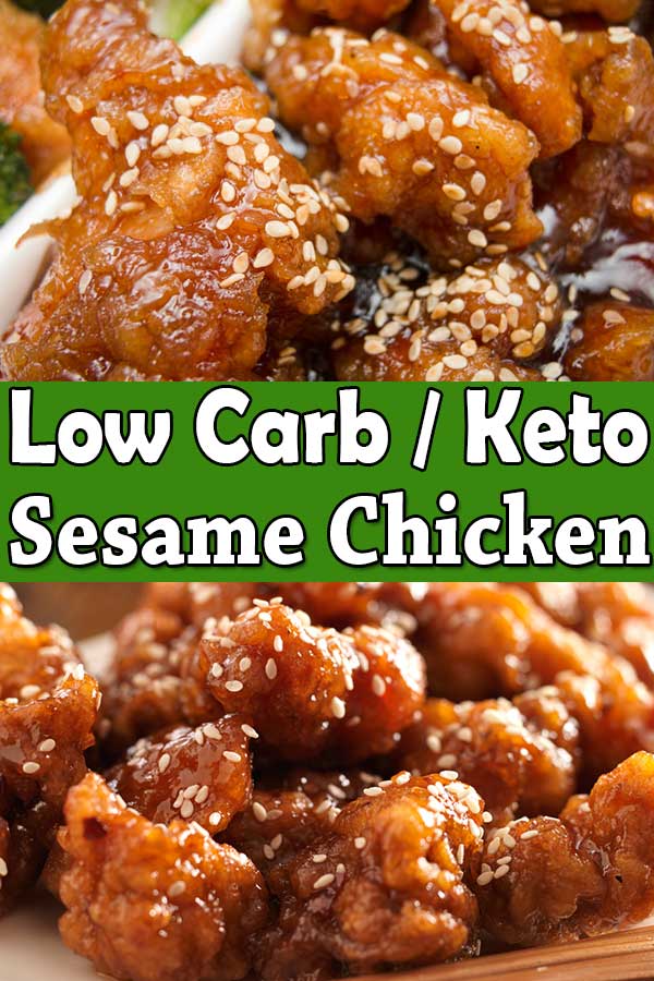 Low Carb Keto Sesame Chicken