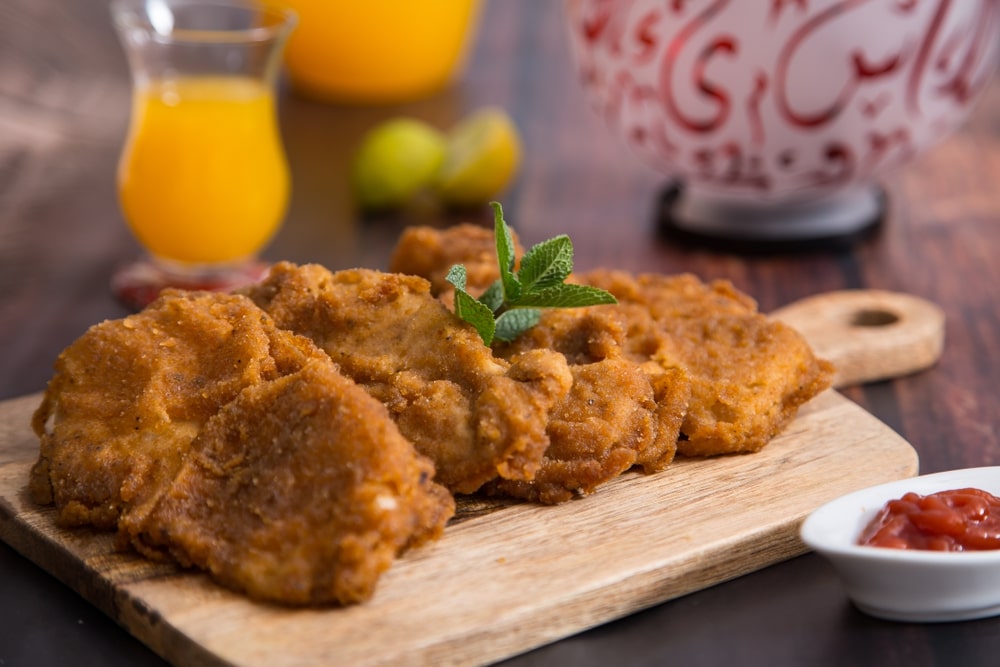 baked keto chicken fried steak