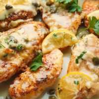 keto chicken piccata