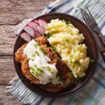 low carb chicken fried steak and gravy