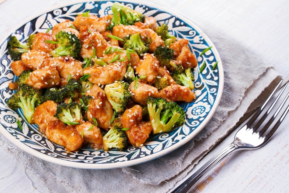 low carb chinese sesame chicken