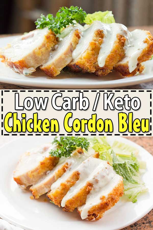 Low Carb Keto Chicken Cordon Bleu