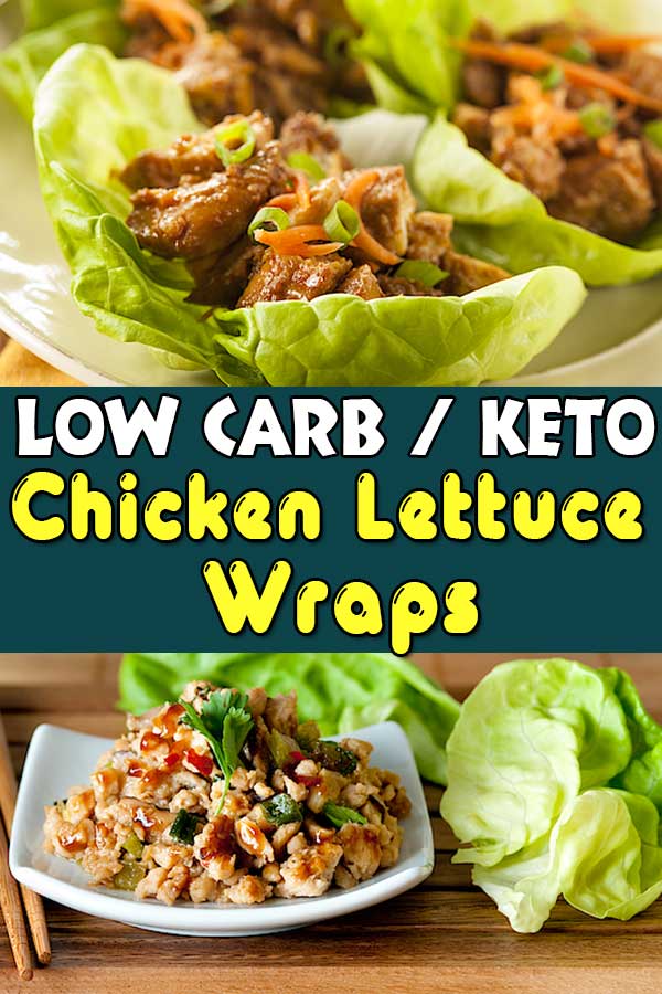 Low Carb Keto Chicken Lettuce Wraps