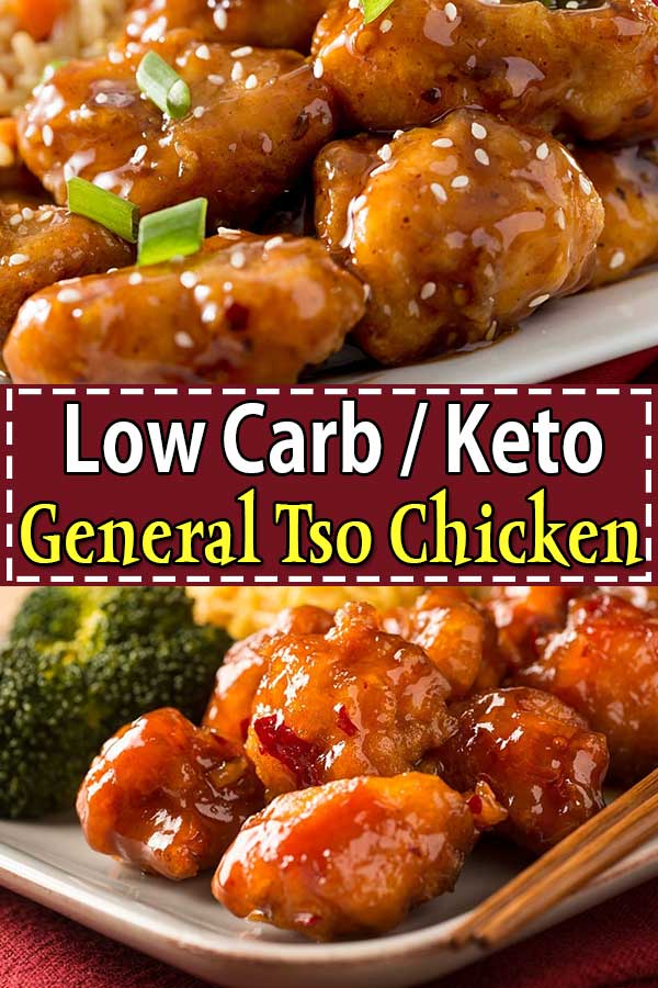 Keto General Tso Chicken - Low Carb General Tso's Chicken