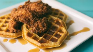 keto chicken and waffles