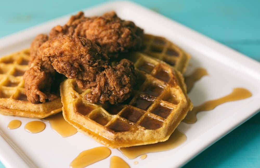 keto chicken and waffles