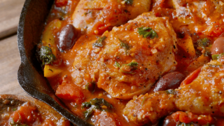 keto chicken cacciatore