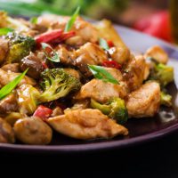 keto chicken stir fry
