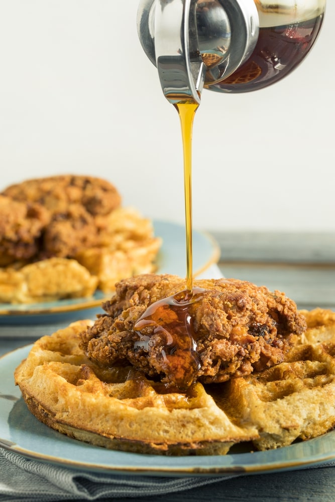 keto fried chicken and waffles