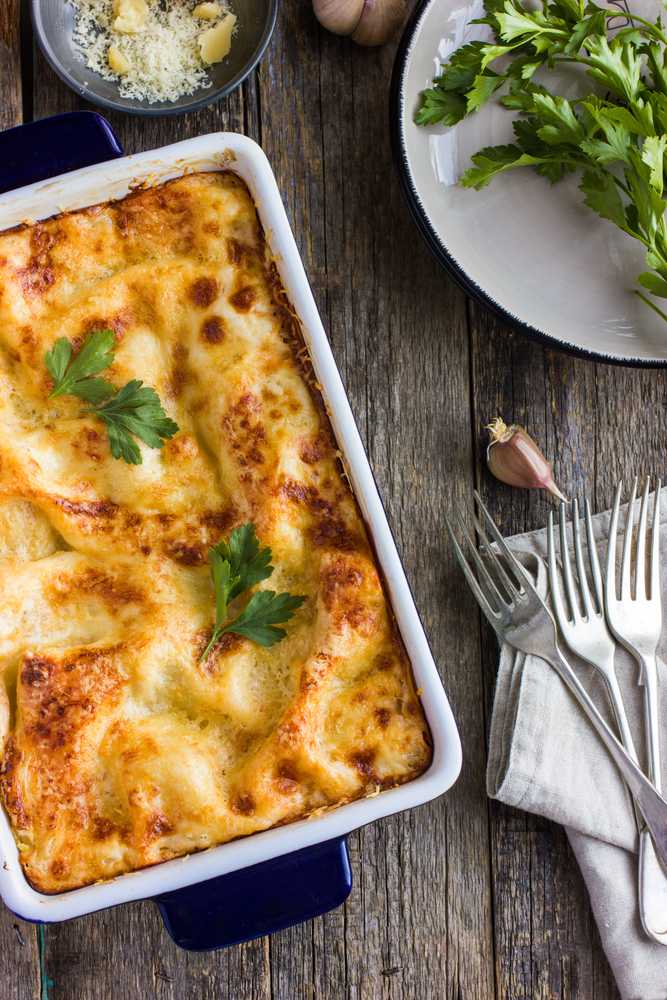 low carb chicken alfredo bake