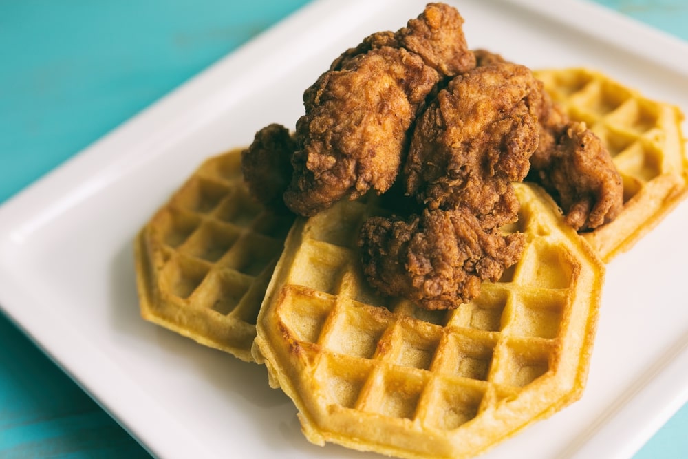 low carb chicken and waffles