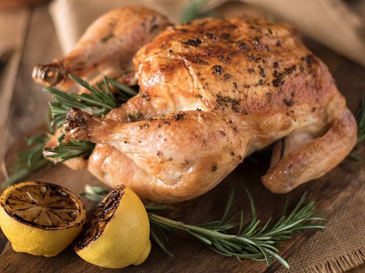 Rosemary Roasted Chicken with Delicious Gravy