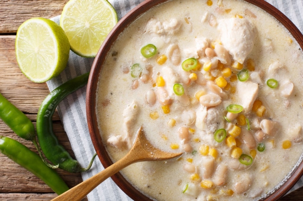 easy low carb white chicken chili