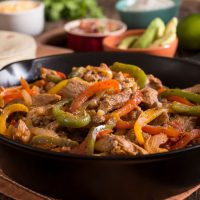 keto chicken fajitas