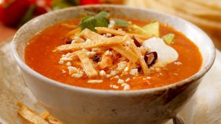 keto chicken tortilla soup