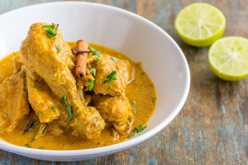 low carb chicken curry