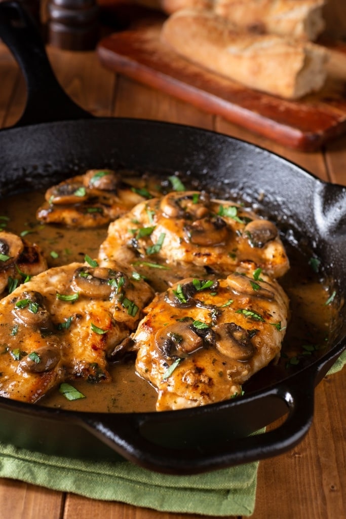 low carb chicken marsala