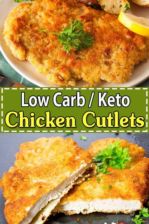 Low Carb Keto Chicken Cutlets