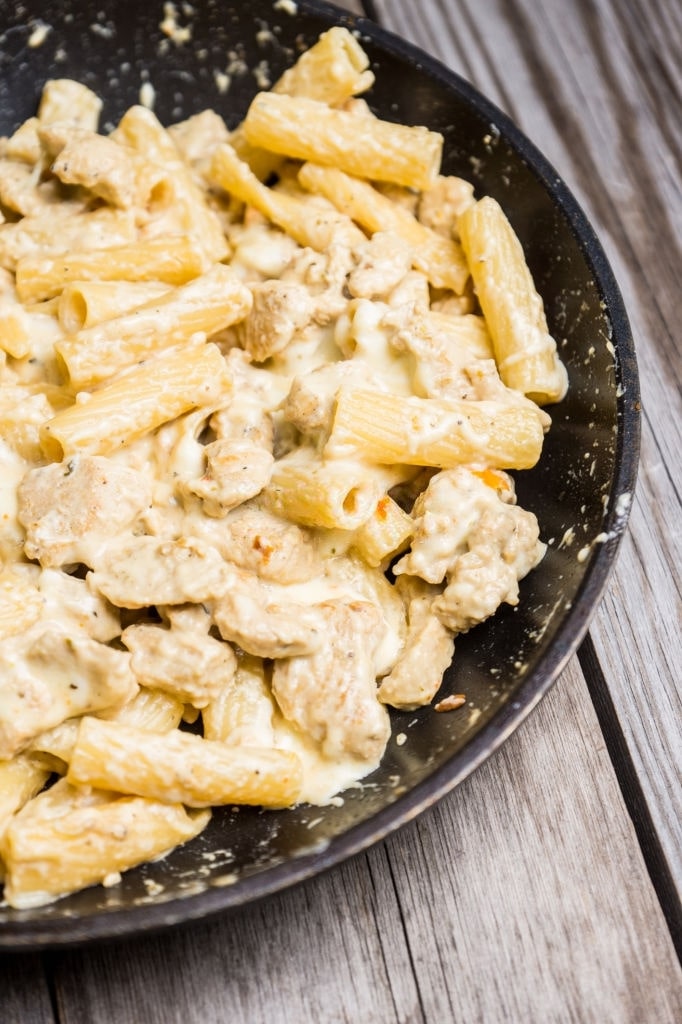 crock pot chicken alfredo with cream cheese