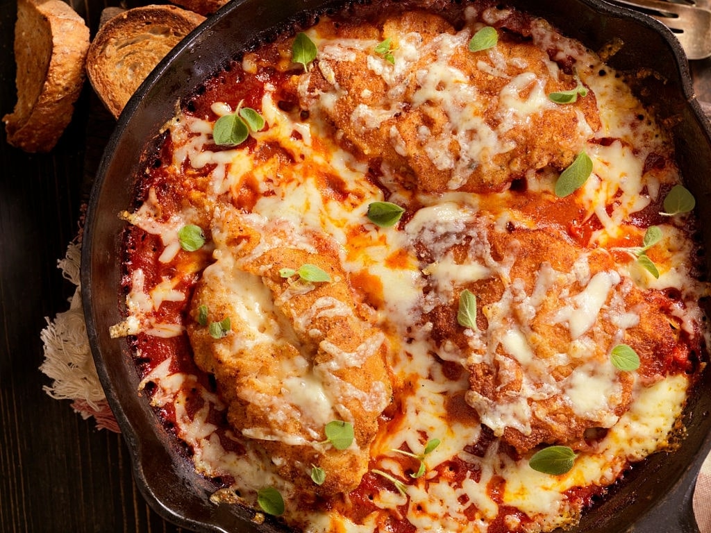 keto chicken parmesan