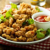 keto popcorn chicken