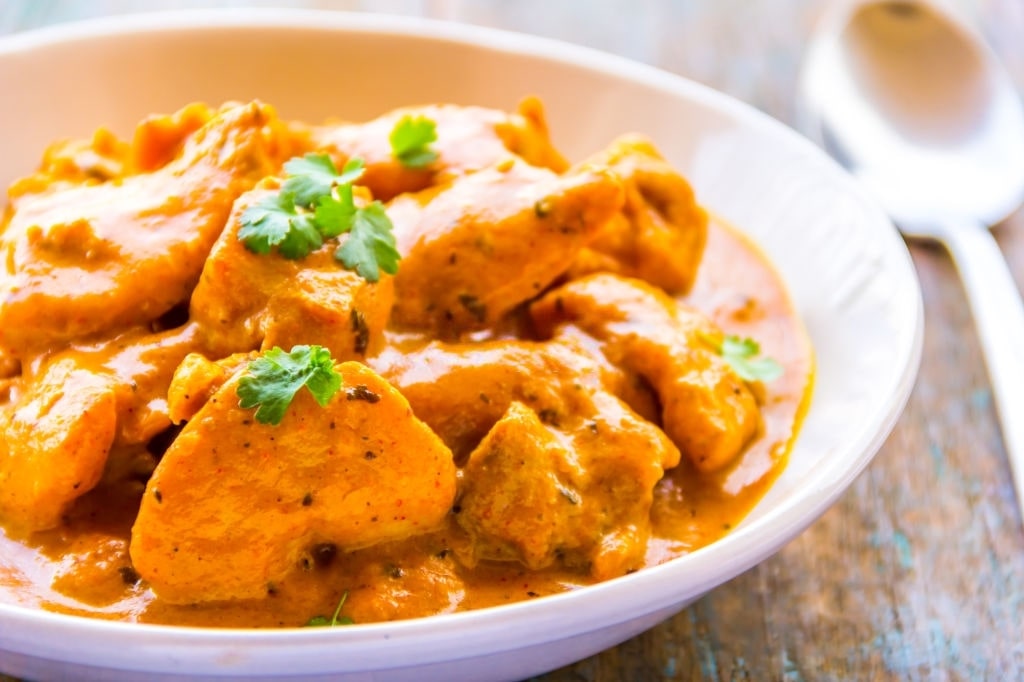low carb butter chicken