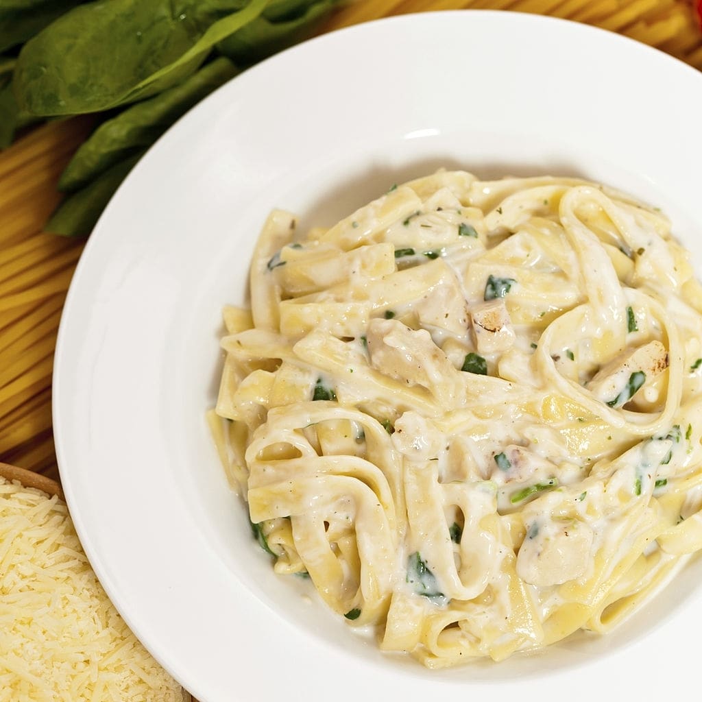 chicken alfredo in instant pot