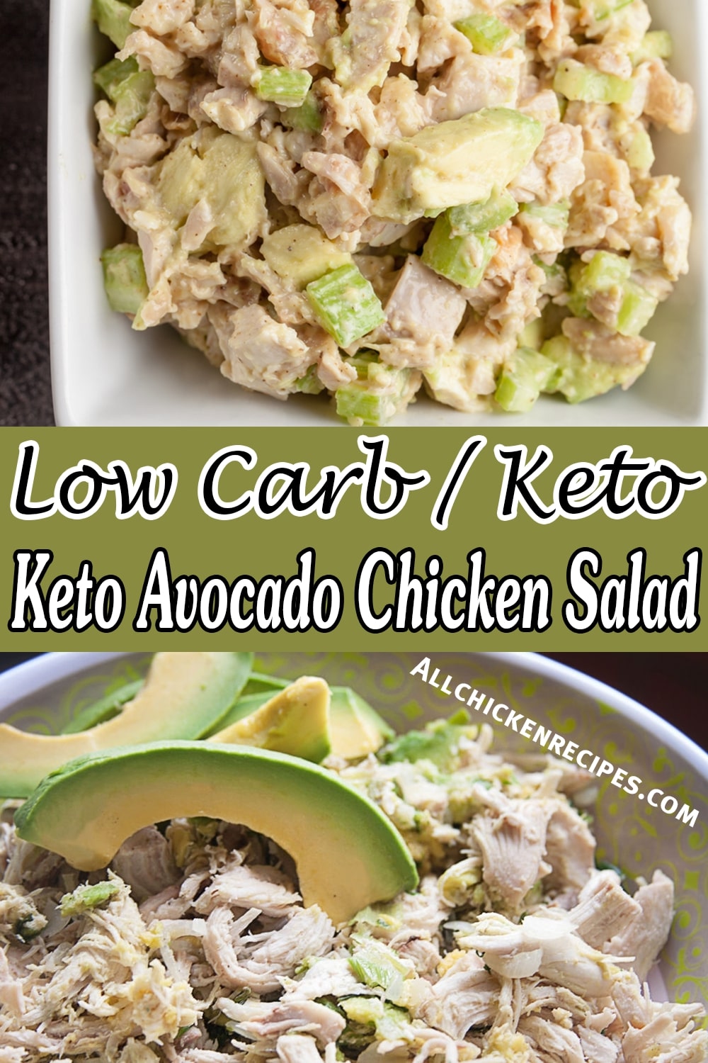 keto avocado and chicken salad