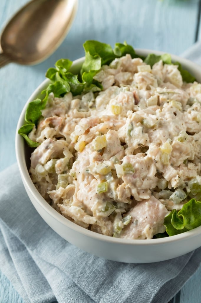 low carb chicken salad