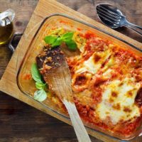 keto chicken parmesan casserole