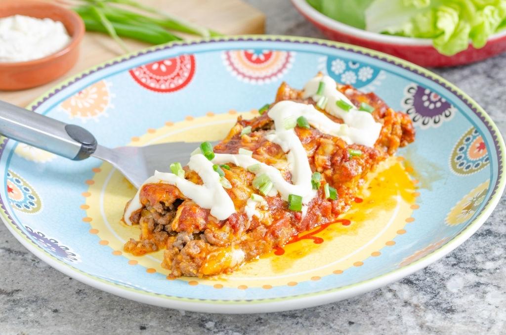 chicken taco casserole keto low carb